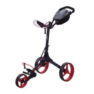 Big Max IQ² Golf-Trolley Schwarz/Rot / Phantom Black red